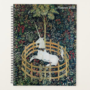 Einhorn in Gefangenschaft, Blumenfantasie Einhorn Planer