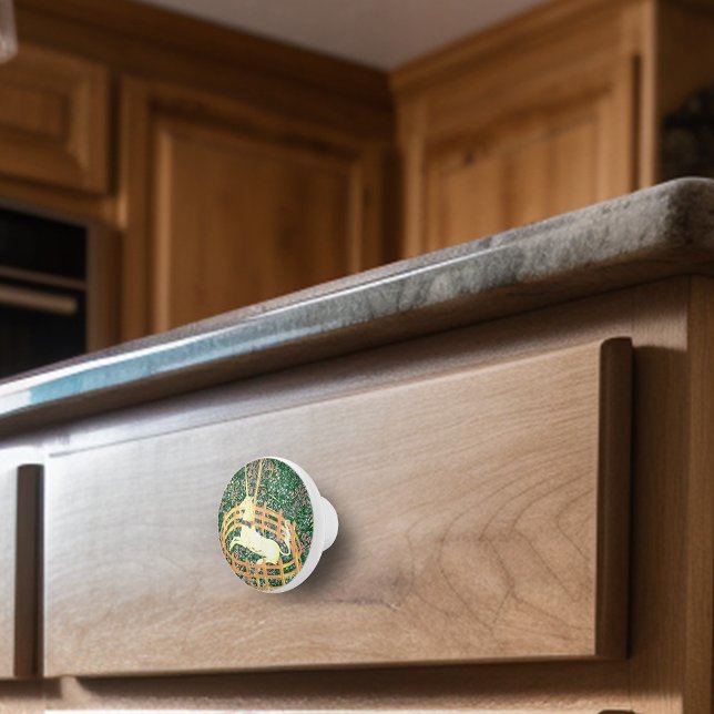 Einhorn in Gefangenschaft Keramikknauf (Von Creator hochgeladen)