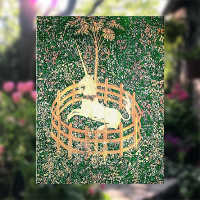 Einhorn in Gefangenschaft Postkarte (Von Creator hochgeladen)