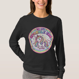 Einhorn In Meiner Funkel Ära Lustiger Druck auf An T-Shirt