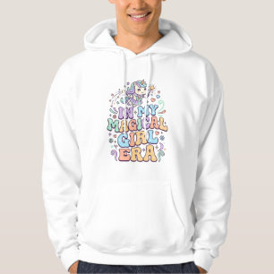 Einhorn In Meiner Magical Girl Ära Kawaii Aufklebe Hoodie