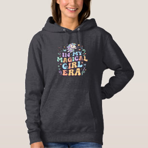 Einhorn In Meiner Magical Girl Ära Kawaii Aufklebe Hoodie