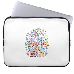 Einhorn In Meiner Magical Girl Ära Kawaii Aufklebe Laptopschutzhülle