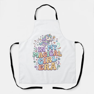 Einhorn In Meiner Magical Girl Ära Kawaii Aufklebe Schürze