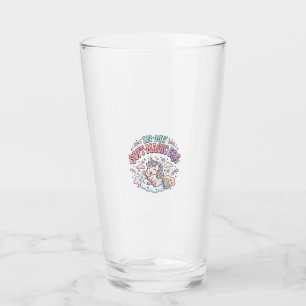 Einhorn In Meiner Weichen Magie-Ära Retro-Stil Pro Glas