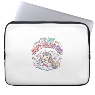 Einhorn In Meiner Weichen Magie-Ära Retro-Stil Pro Laptopschutzhülle
