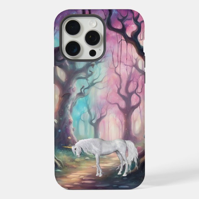 Einhorn iPhone 15 Pro Max Hülle (Rückseite)
