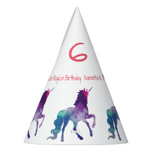 Einhorn Jahr - Partyhut