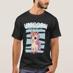 Einhorn Jedes Horn Erzählt Eine Geschichte Einhorn T-Shirt