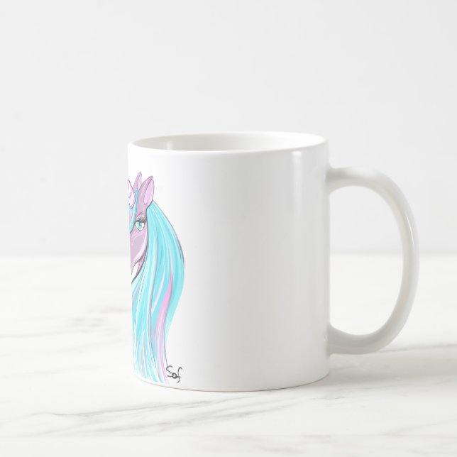 Einhorn Kaffeetasse (Rechts)