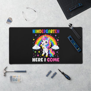 Einhorn - Kindergarten, ich komme - Zurück zur Sch Schreibtischunterlage