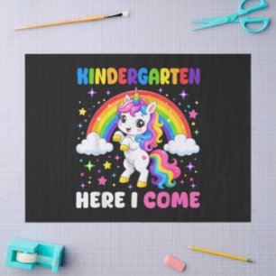 Einhorn - Kindergarten, ich komme - Zurück zur Sch Seidenpapier