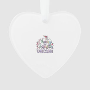 Einhorn Kirsche Kokette Einhorn Original Zazzle De Ornament