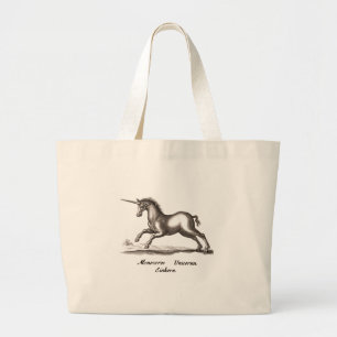 Einhorn-Klassik-Kreatur, die magisches Woodland lä Jumbo Stoffbeutel