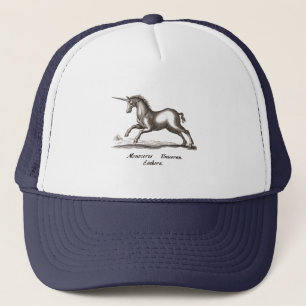 Einhorn-Klassik-Kreatur, die magisches Woodland lä Truckerkappe