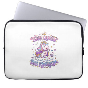 Einhorn Kleine Königin Großes Königreich Geschenki Laptopschutzhülle