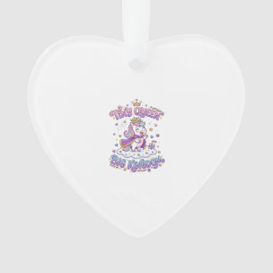 Einhorn Kleine Königin Großes Königreich Geschenki Ornament
