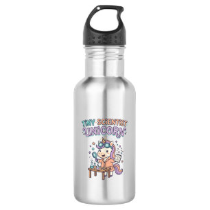 Einhorn Kleiner Wissenschaftler Einhorn Trendprodu Edelstahlflasche