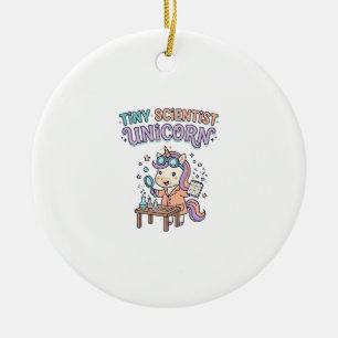 Einhorn Kleiner Wissenschaftler Einhorn Trendprodu Keramik Ornament