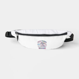 Einhorn Kleines Wetter Einhorn Grafikdesign Weiß Bauchtasche
