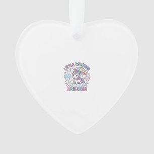 Einhorn Kleines Wetter Einhorn Grafikdesign Weiß Ornament