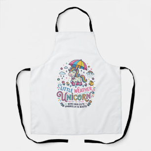 Einhorn Kleines Wetter Einhorn Trend-Shirt Grafik Schürze