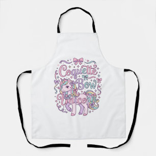 Einhorn Kokette Schleife Einhorn Süße Pastell Graf Schürze