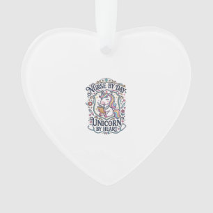 Einhorn-Krankenschwester bei Tag Einhorn von Herze Ornament