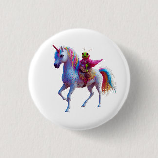 Einhorn-Kreatur Button