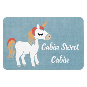 Einhorn-Kreuzschiff-Kabine Stateroom Tür Magnet