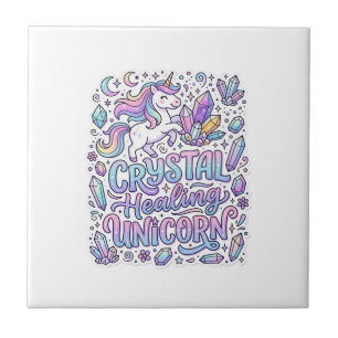 Einhorn Kristall Heilung Einhorn Geschenk Idee Vek Fliese