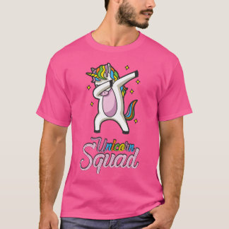 Einhorn-Kugel mit Dabbing Einhorn Hip Hop-Pose T-Shirt