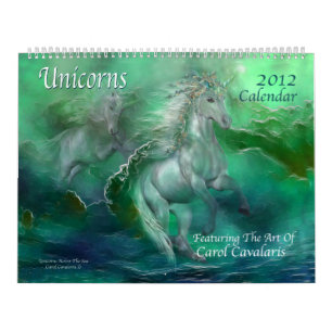 Einhorn-Kunst-Kalender 2012 Kalender