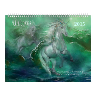 Einhorn-Kunst-Kalender 2015 Kalender
