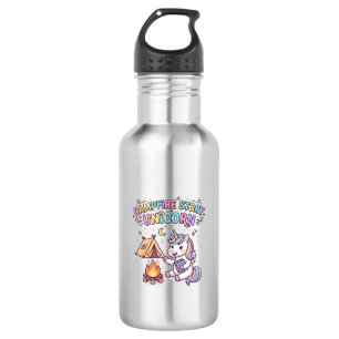 Einhorn-Lagerfeuergeschichte Einhorn-Verzauberung  Edelstahlflasche