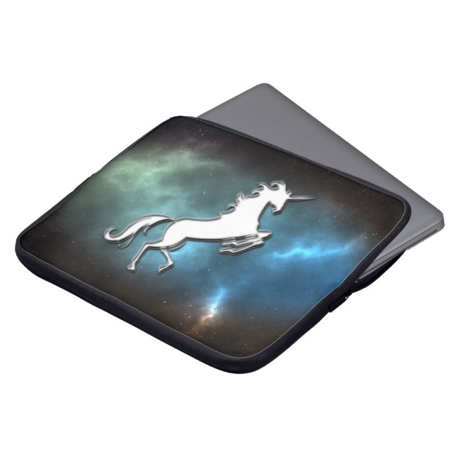 Einhorn Laptopschutzhülle (Vorne Oben)