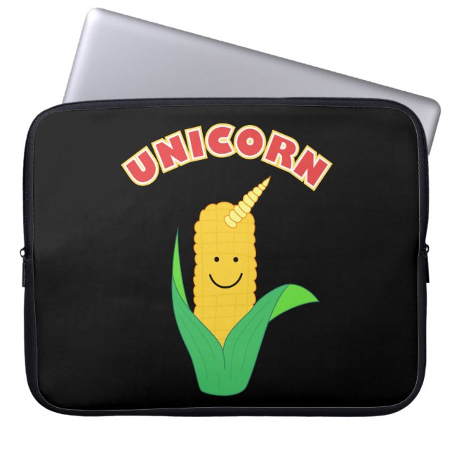 Einhorn Laptopschutzhülle (Vorderseite)