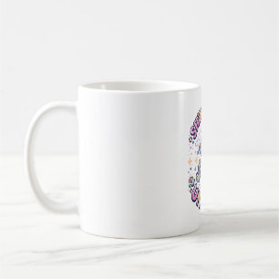 Einhorn leuchtet wie ein Einhorn Grafikdesign T-Sh Kaffeetasse