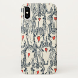 Einhorn-Liebe-Indigo-Persimmon Case-Mate iPhone Hülle