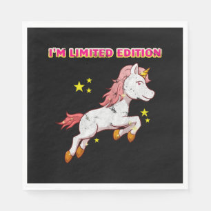 Einhorn Limitierte Auflage Einhorn Einzigartig Serviette