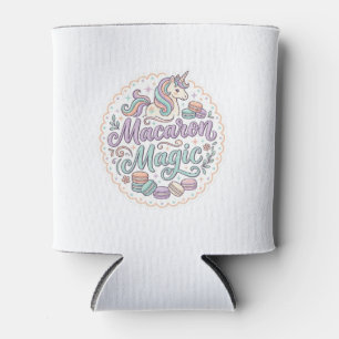 Einhorn Macaron Magie Whimsical T-Shirt Design_1 Dosenkühler