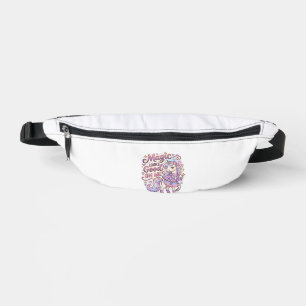 Einhorn-Magie steht mir gut Grafikdesign Weiß Bauchtasche