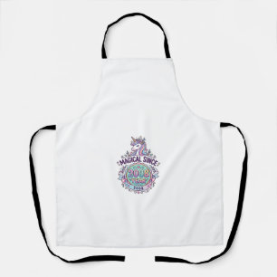 Einhorn Magisch Seit Jahr Grafikdesign Zazzle D Schürze
