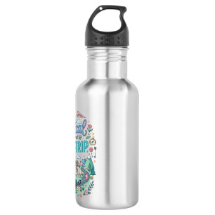 Einhorn Magische Reise Druckfertige POD Kunst_ Edelstahlflasche