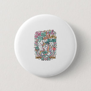 Einhorn Magischer Lehrer Club Kawaii Marktplatz Ar Button