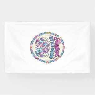 Einhorn Magisches Kleines Team POD Fertige Bekleid Banner