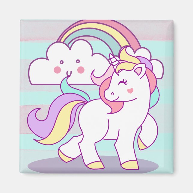 Einhorn Magnet (Vorne)
