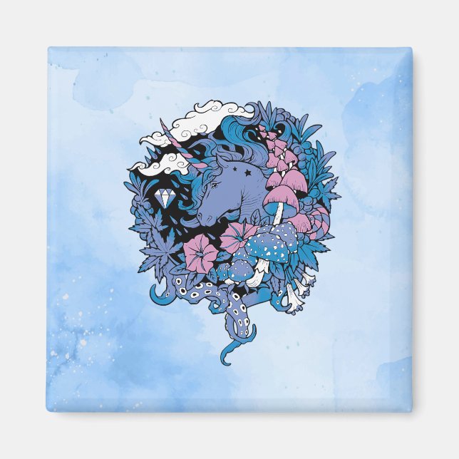 Einhorn Magnet (Vorne)