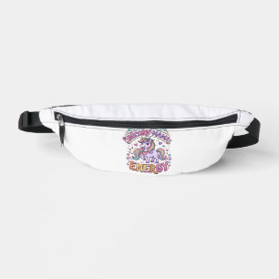 Einhorn Mama Energie Buntes Zazzle Design_1 Bauchtasche