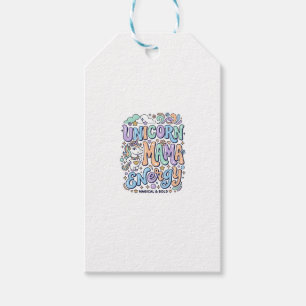 Einhorn Mama Energie Kawaii Vektor Design_1 Geschenkanhänger